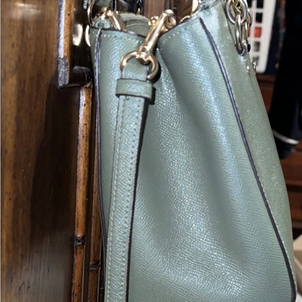Coach Green Handbag - Picture 11 of 13